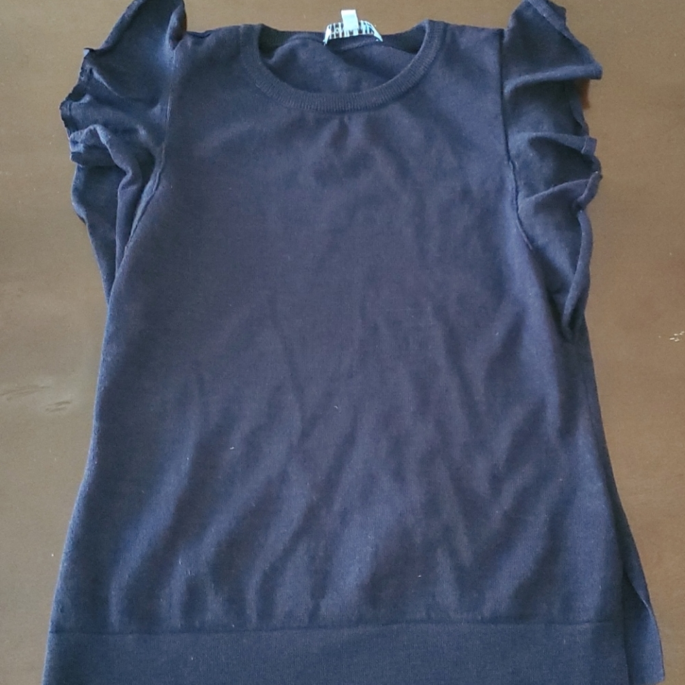Antonio Melani navy blue sleeveless top - Picture 1 of 5
